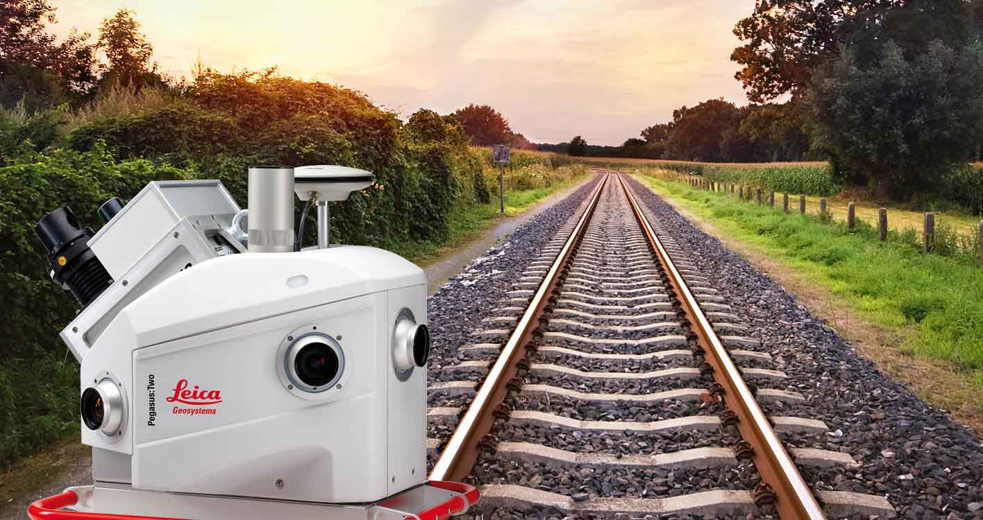 Leica Geosystems Heavy Construction Solutions - Rail - Maintenance - Maintain Assets - Leica Pegasus:Two